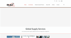 Desktop Screenshot of global-supply-services.com